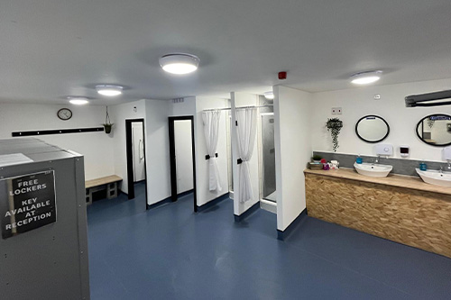Chnaging rooms